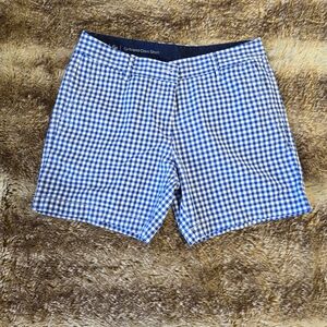 Talbots Blue Gingham Shorts 6P | Classic Preppy Cottagecore Coastal Grandma
